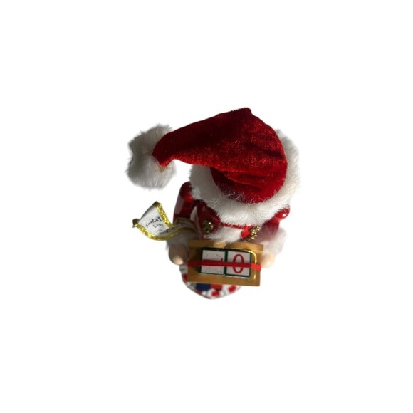 Christmas Nutcracker Santa Music Box w/Changeable Christmas Countdown Holder 16” - Picture 8 of 12